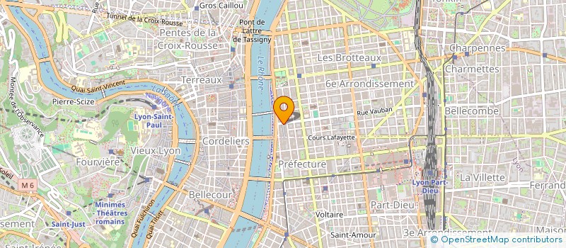 localisation de l'entreprise SCI RAPHAELLA  LYON