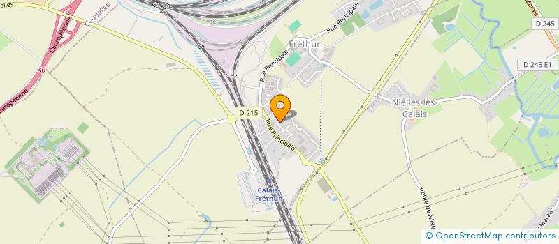 localisation de l'entreprise SCI RAPHAL  FRETHUN