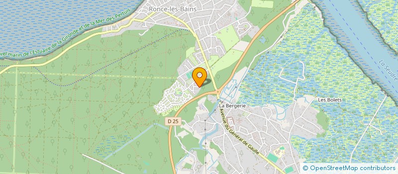 localisation de l'entreprise SCI RAPHALE  LA TREMBLADE