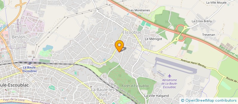 localisation de l'entreprise SCI RAPHALEX à LA BAULE-ESCOUBLAC