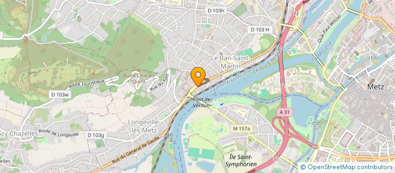 localisation de l'entreprise SCI RAPHALIS à LE BAN-SAINT-MARTIN