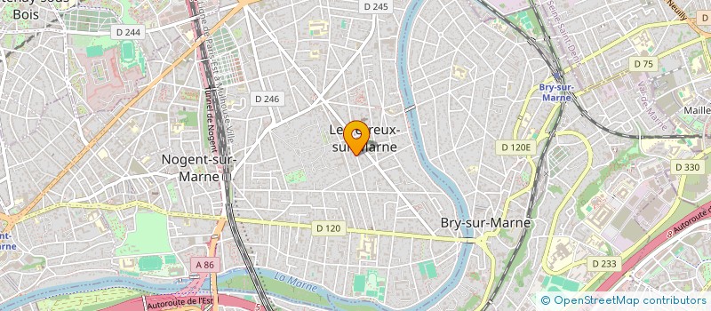 localisation de l'entreprise SCI RAPHINES  LE PERREUX-SUR-MARNE