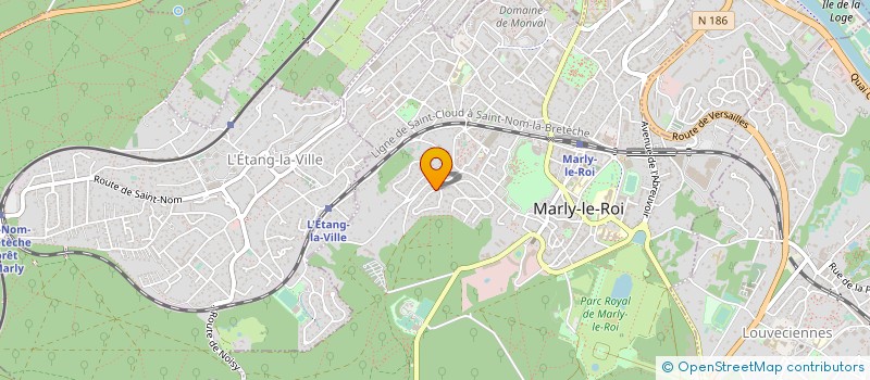 localisation de l'entreprise SCI RAPIN  MARLY-LE-ROI