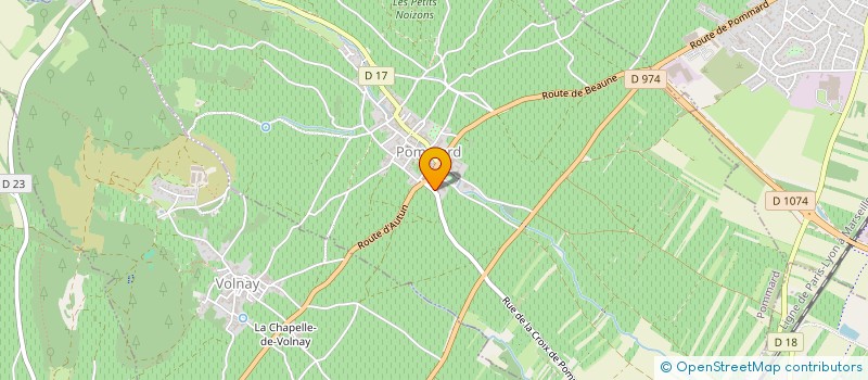 localisation de l'entreprise SCI RAPOSO IMMOBILIER  POMMARD