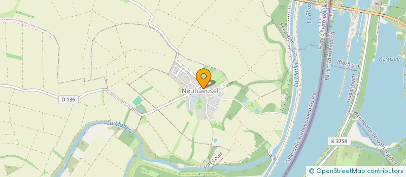 localisation de l'entreprise SCI RAPP  NEUHAEUSEL