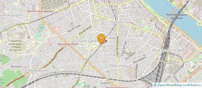 localisation de l'entreprise SCI RAPUNZEL  BORDEAUX