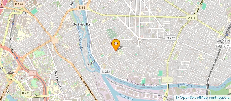 localisation de l'entreprise SCI RARREL à SAINT-MAUR-DES-FOSSES