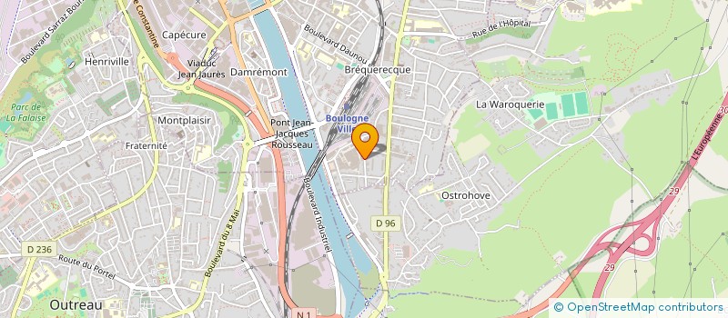 localisation de l'entreprise SCI RAS à BOULOGNE-SUR-MER