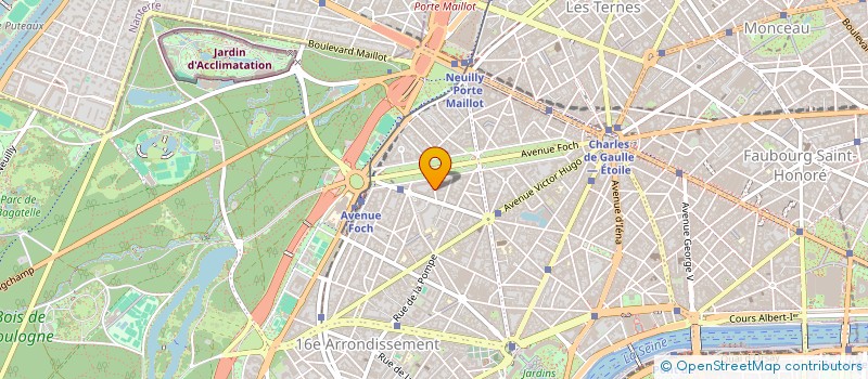 localisation de l'entreprise SCI RAS  PARIS