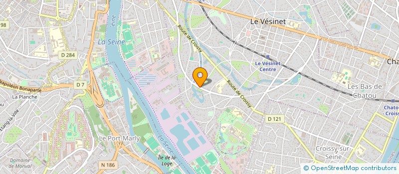 localisation de l'entreprise SCI RASAPETH  LE VESINET