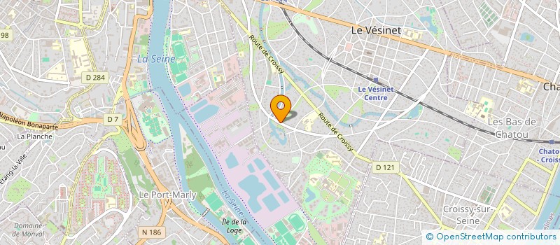 localisation de l'entreprise SCI RASAPETH SUD  LE VESINET