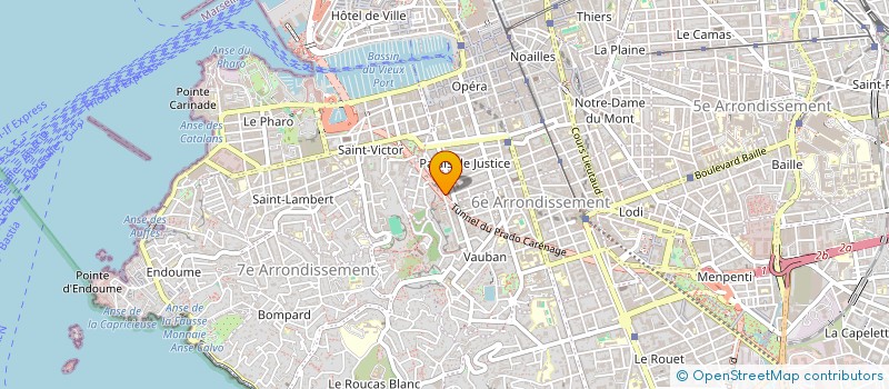 localisation de l'entreprise SCI RASCALOU  MARSEILLE