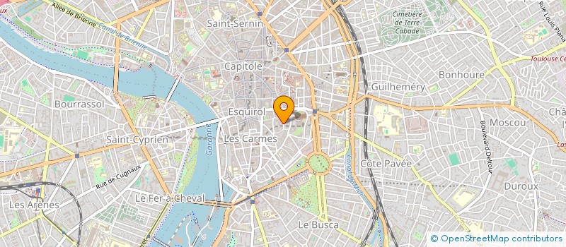 localisation de l'entreprise SCI RASCOL-RCB à TOULOUSE