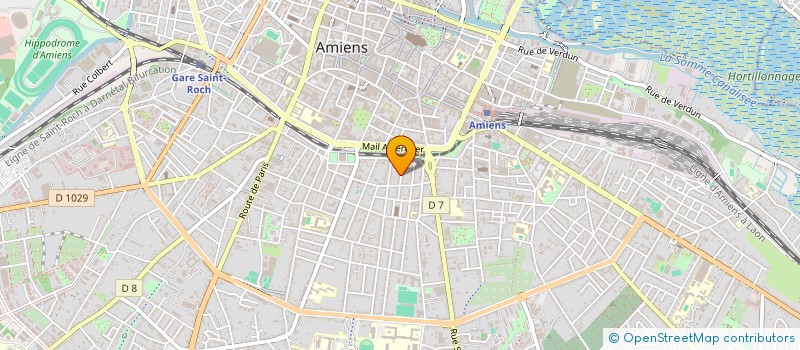localisation de l'entreprise SCI RASE à AMIENS