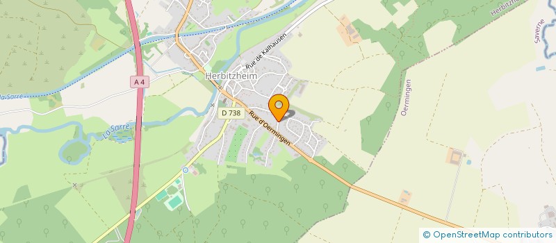 localisation de l'entreprise SCI RASMUS  HERBITZHEIM