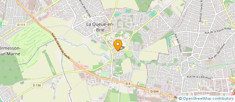 localisation de l'entreprise SCI RASNA  LA QUEUE-EN-BRIE