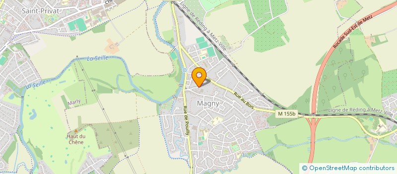 localisation de l'entreprise SCI RASO  METZ