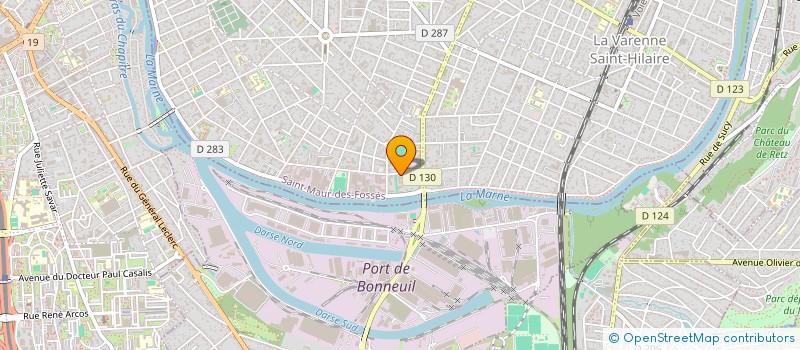 localisation de l'entreprise SCI RASPAIL 2OOO à SAINT-MAUR-DES-FOSSES