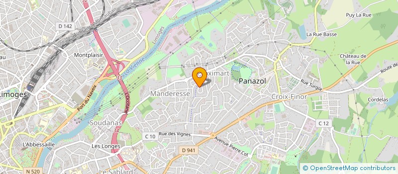 localisation de l'entreprise SCI RASPAIL à PANAZOL