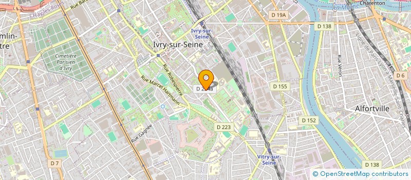 localisation de l'entreprise SCI RASPAIL à IVRY-SUR-SEINE
