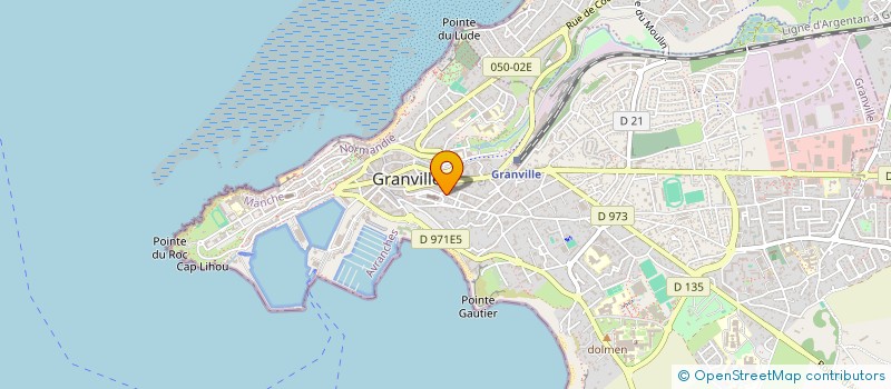 localisation de l'entreprise SCI RASPAIL à GRANVILLE