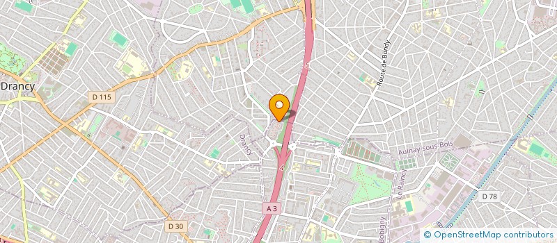 localisation de l'entreprise SCI RASSOUPI  BONDY