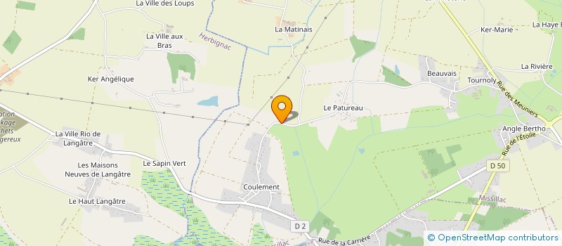 localisation de l'entreprise SCI RASTEL AUDREY  MISSILLAC