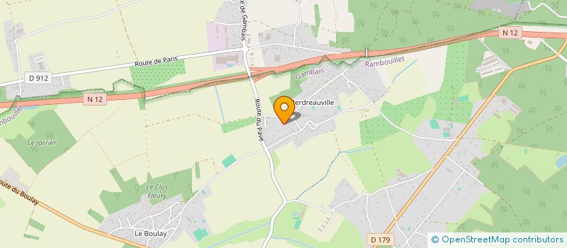 localisation de l'entreprise SCI RATBEAU  GAMBAIS