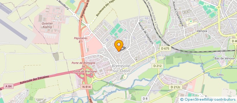 localisation de l'entreprise SCI RATEL BROTHERS  BRETTEVILLE-SUR-ODON