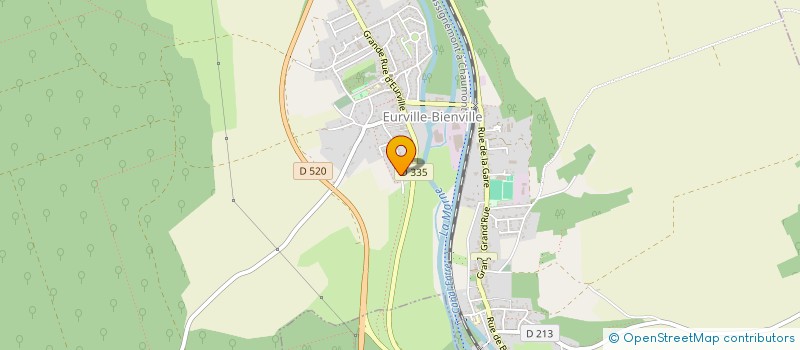 localisation de l'entreprise SCI RAUCY ET FILS à EURVILLE-BIENVILLE