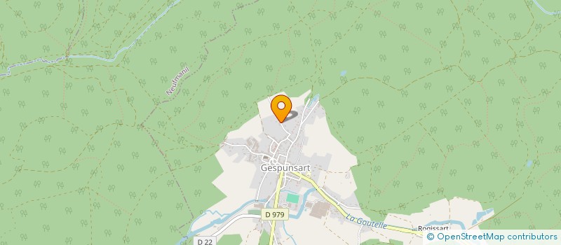 localisation de l'entreprise SCI RAULIN  GESPUNSART