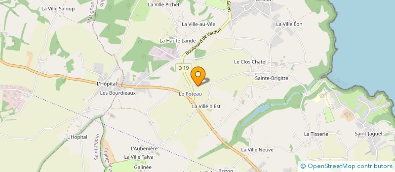 localisation de l'entreprise SCI RAULINE  SAINT-CAST-LE-GUILDO