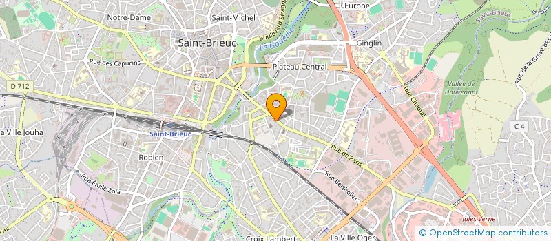 localisation de l'entreprise SCI RAUMENCES à SAINT-BRIEUC