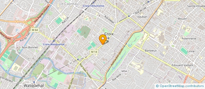 localisation de l'entreprise SCI RAUTAMAA  CROIX