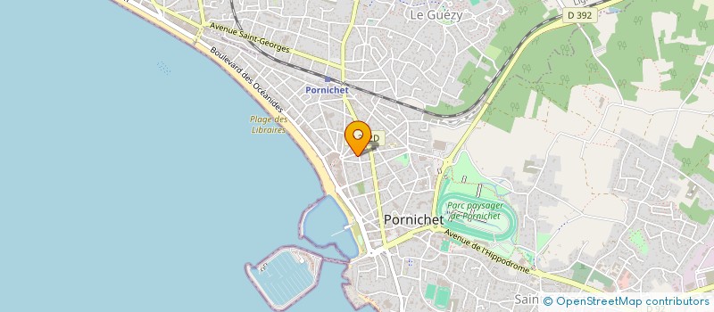 localisation de l'entreprise SCI RAUVALA à PORNICHET