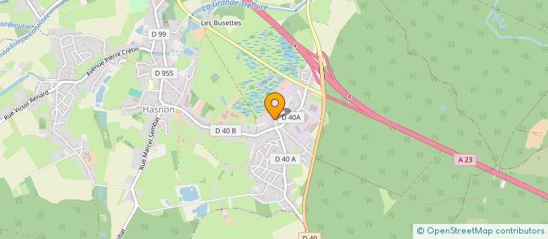 localisation de l'entreprise SCI RAUX LENGRAND LIBESSART  HASNON