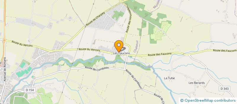 localisation de l'entreprise SCI RAVAGE à CHABEUIL