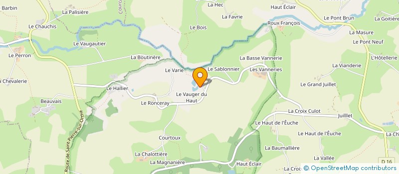 localisation de l'entreprise SCI RAVAULT  VIMARTIN-SUR-ORTHE