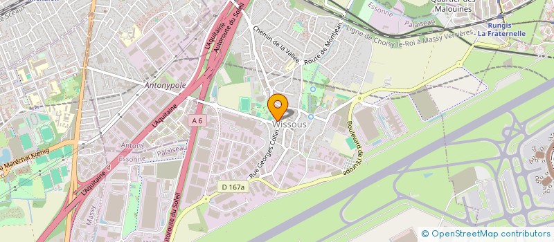 localisation de l'entreprise SCI RAVCAU à WISSOUS