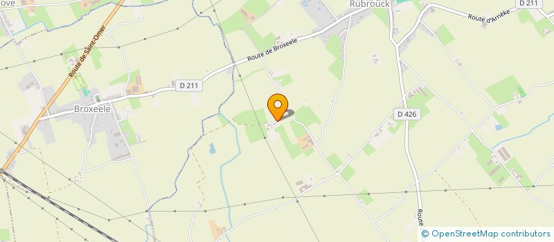 localisation de l'entreprise SCI RAVEL  RUBROUCK