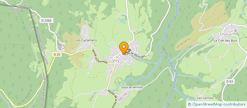 localisation de l'entreprise SCI RAVERDY  ROGNA