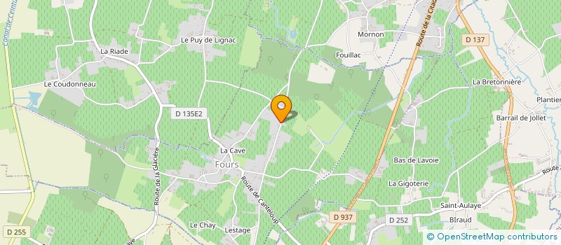 localisation de l'entreprise SCI RAVET à FOURS