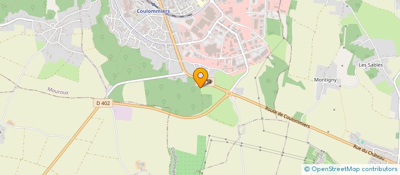 localisation de l'entreprise SCI RAVEZ à COULOMMIERS
