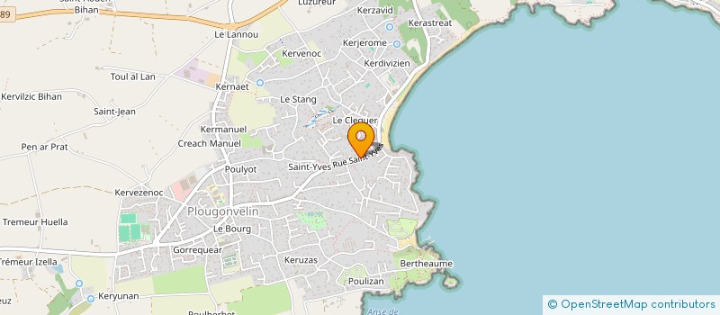 localisation de l'entreprise SCI RAVI  PLOUGONVELIN