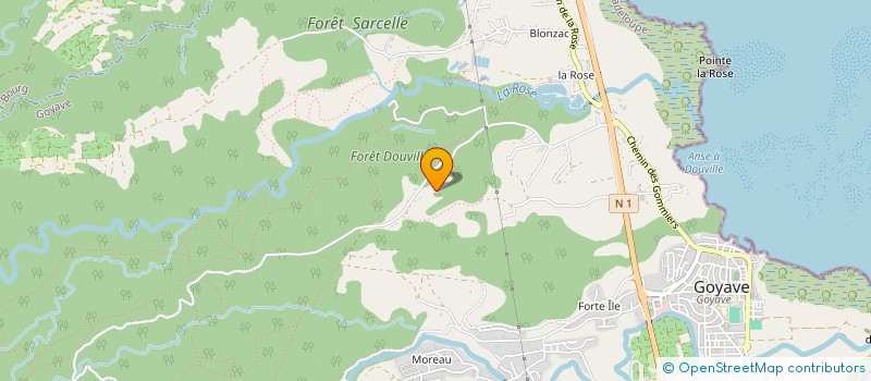 localisation de l'entreprise SCI RAVIN SALNIKOFF  GOYAVE