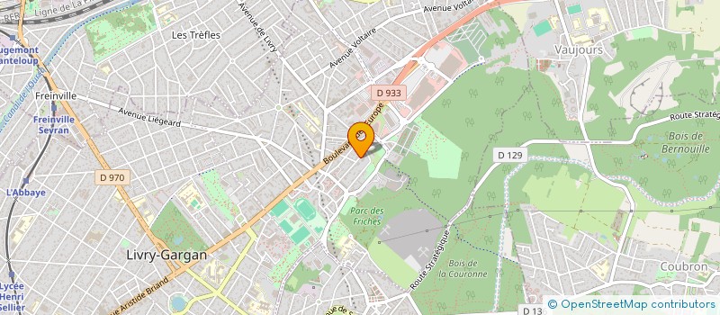 localisation de l'entreprise SCI RAVNISH à LIVRY-GARGAN