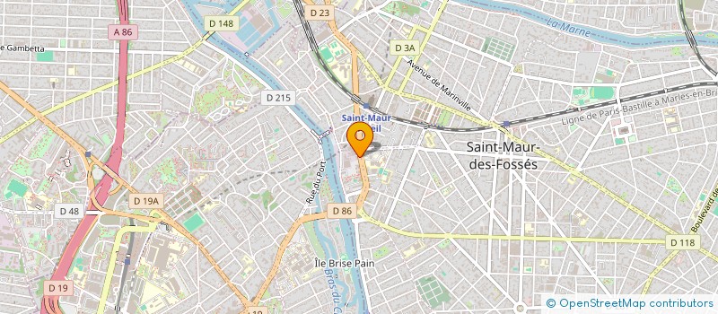 localisation de l'entreprise SCI RAWAL à SAINT-MAUR-DES-FOSSES