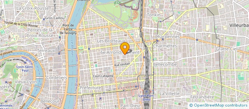 localisation de l'entreprise SCI RAY-PARRE  LYON