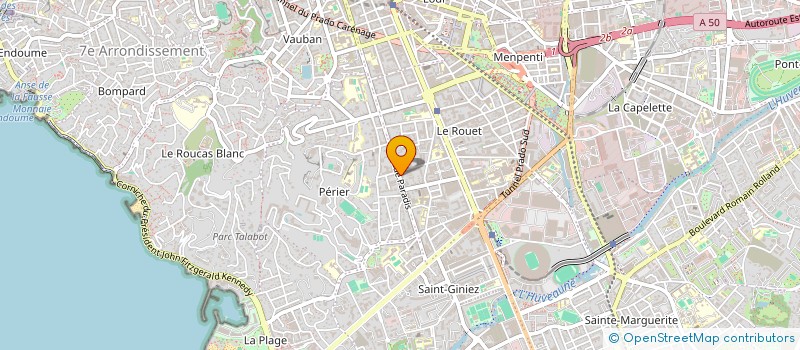 localisation de l'entreprise SCI RAYALEG à MARSEILLE