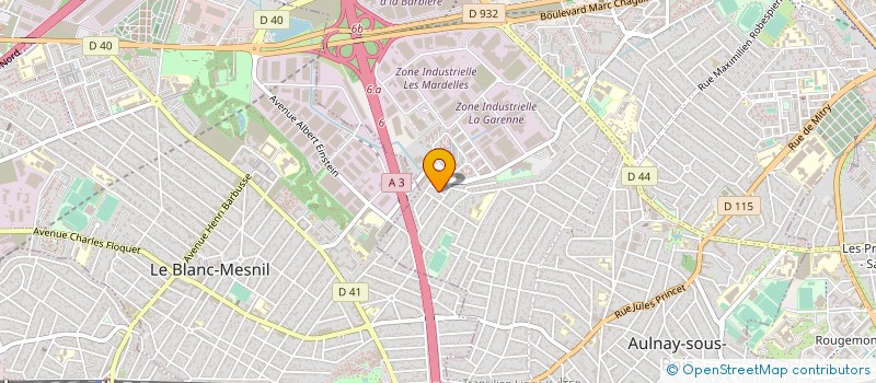 localisation de l'entreprise SCI RAYAN à AULNAY-SOUS-BOIS